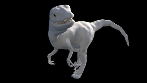 Raptor Rigged preview image
